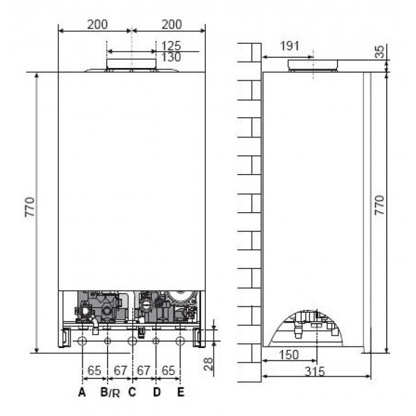 Газовий котел Ariston CARES X 24 CF
