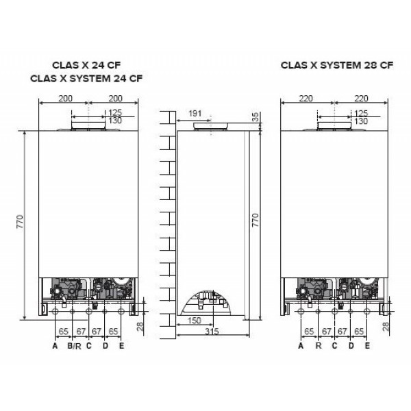 Газовий котел Ariston CLAS X 24 CF