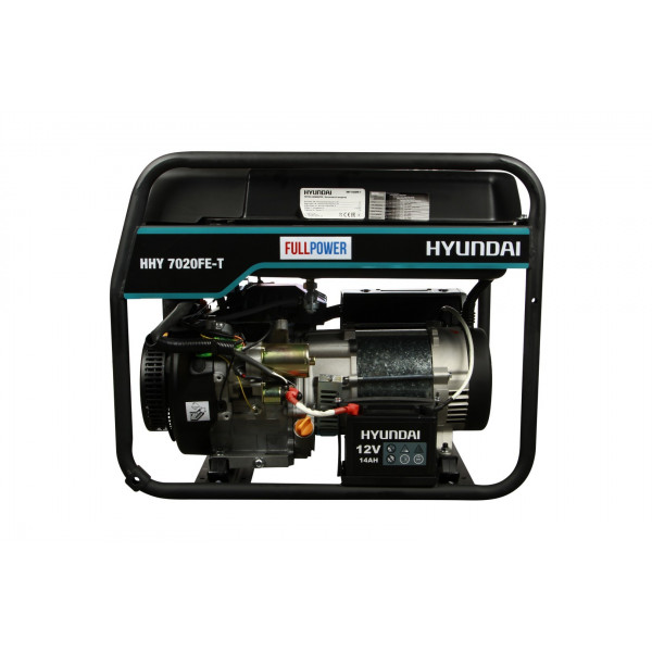 Бензиновий генератор Hyundai HHY 7020FE-T