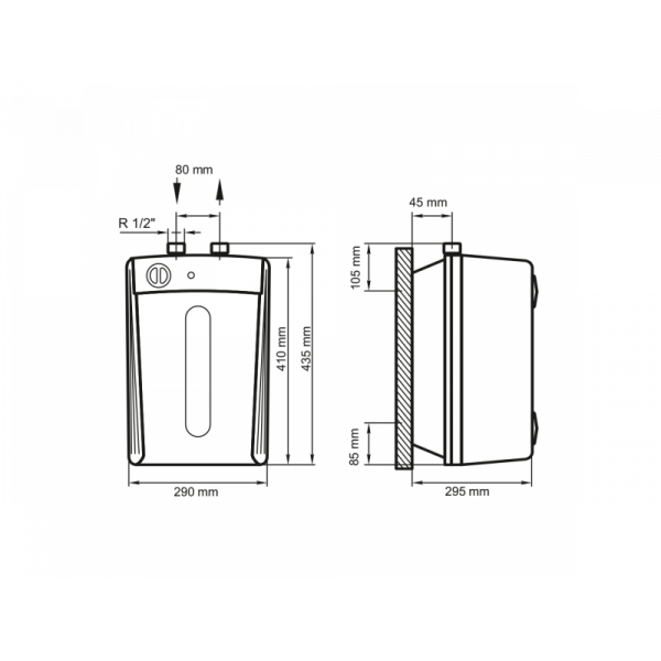 Бойлер Arti WH Compact SU 10L/1