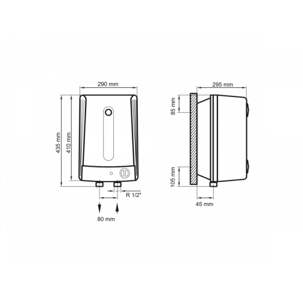 Бойлер Arti WH Compact U 10L/1