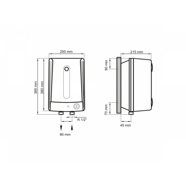 Бойлер Arti WH Compact U 5L/1