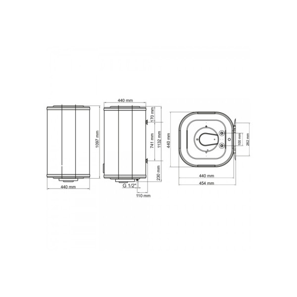 Бойлер Arti WH Cube 120L/1