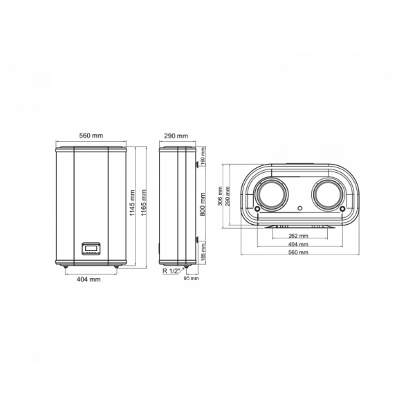 Бойлер Arti WH Flat M 100L/2