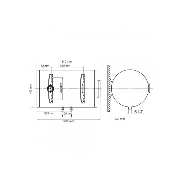 Бойлер Arti WHH 150L/1