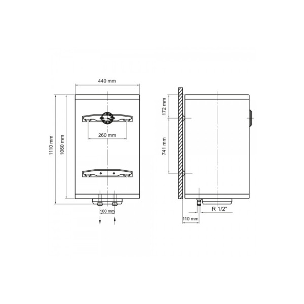 Бойлер Arti WHV 120L/1