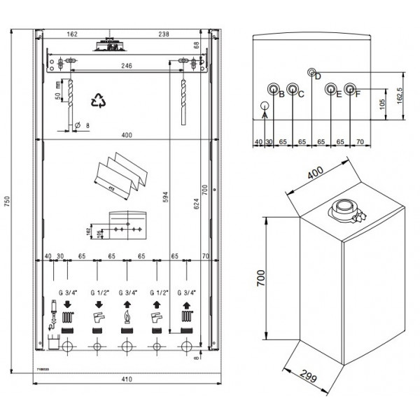 Газовий котел BAXI DUO-TEC COMPACT 1.24+ GA
