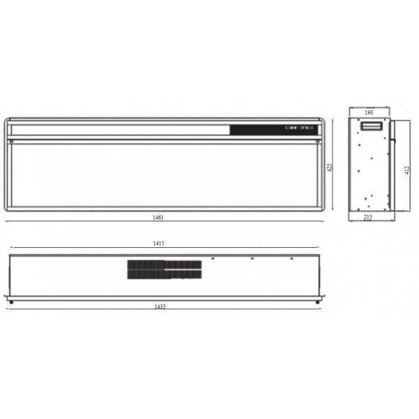 Електрокамін Royal Flame Vision 60 LED