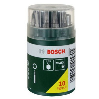 Набор из 9 бит + универсальный держатель Bosch PROMOLINE (2607019452)
