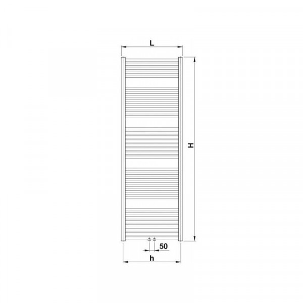 Сушка для рушників Korado Koralux Linear Comfort-M, 1820x450