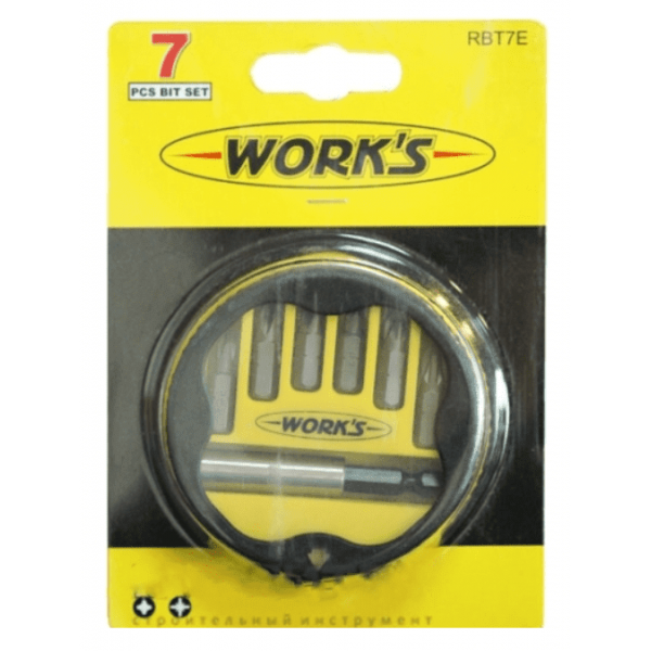 Works Набор бит 7 шт