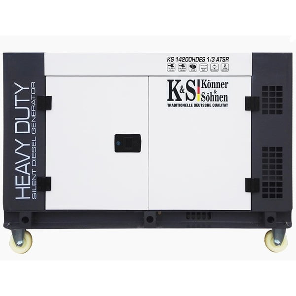 Дизельний генератор Könner&Söhnen KS 14200HDE 1/3 HD ATSR