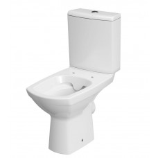 Унітаз Cersanit Carina Clean On 011 3/5 з бачком та сидінням дюропласт Soft Close Slim