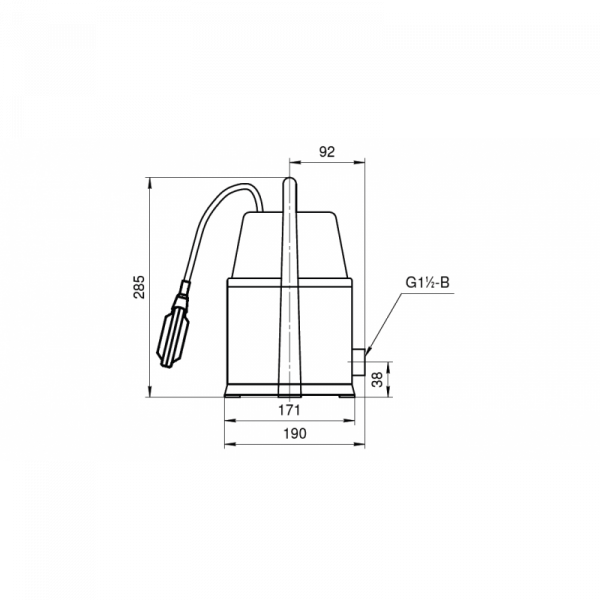 Дренажний насос NPO GARDEN-DSP400FP