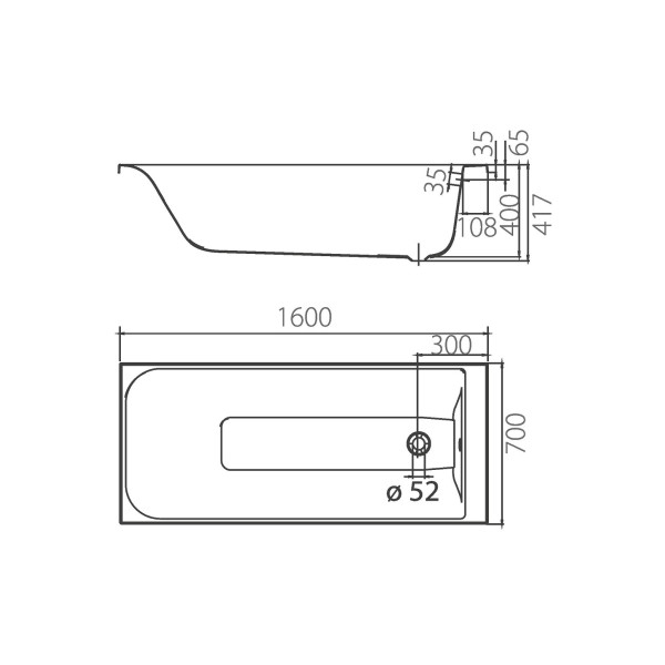 Ванна Colombo SWP166000N Фортуна 160x70