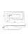 Ванна Colombo SWP1550000 Вектор 150x70