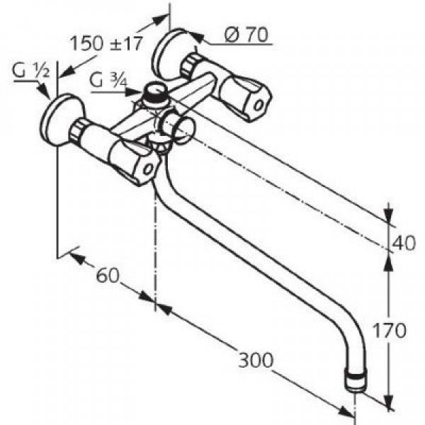 Kludi STANDARD 251230515