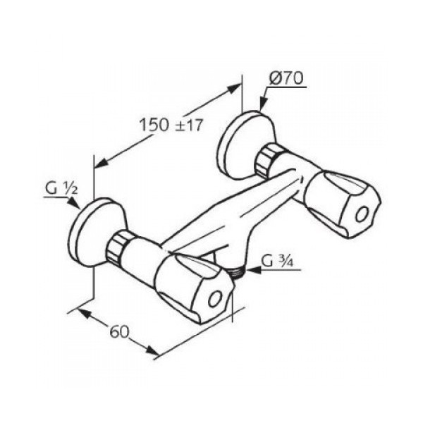 Kludi STANDARD 262020515