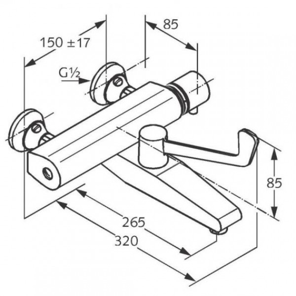 Kludi THERMO-CARE 350850564
