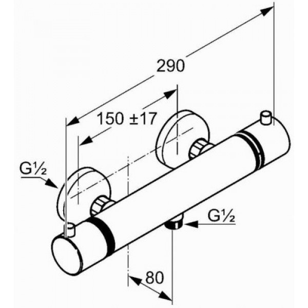Kludi OBJEKTA THERM E 352000538