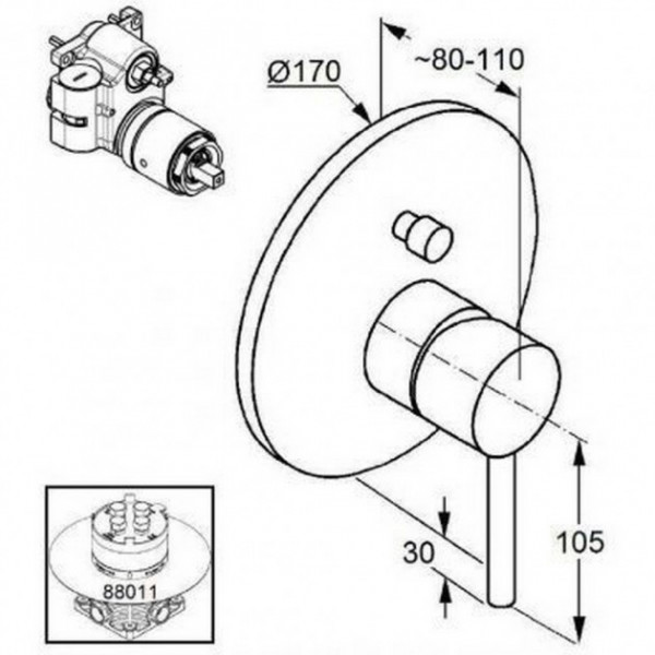 Kludi BOZZ 386570576