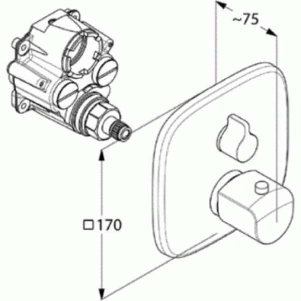 Kludi AMEO 418300575