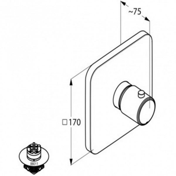 Kludi E2 497290575