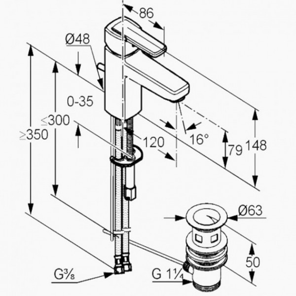 Kludi Q-BEO 500230565