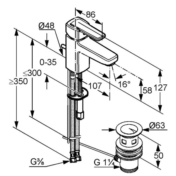 Kludi Q-BEO 501290565