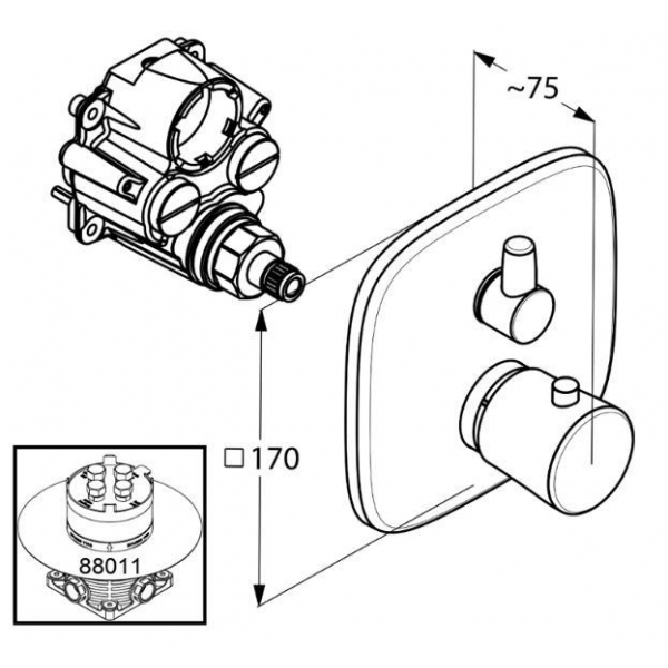 Kludi AMBIENTA 538300575