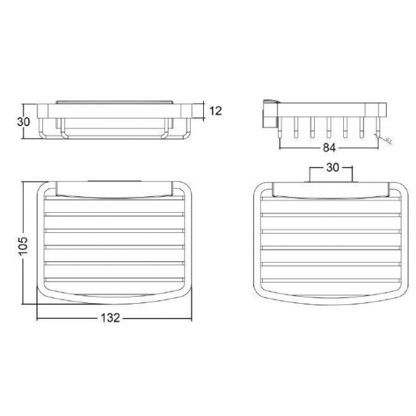 Полиця у ванну Kludi A-XES 4898605