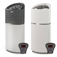 Електрокамʼянка для бані та сауни Narvi Trio 9,0 kW Anthracite/White