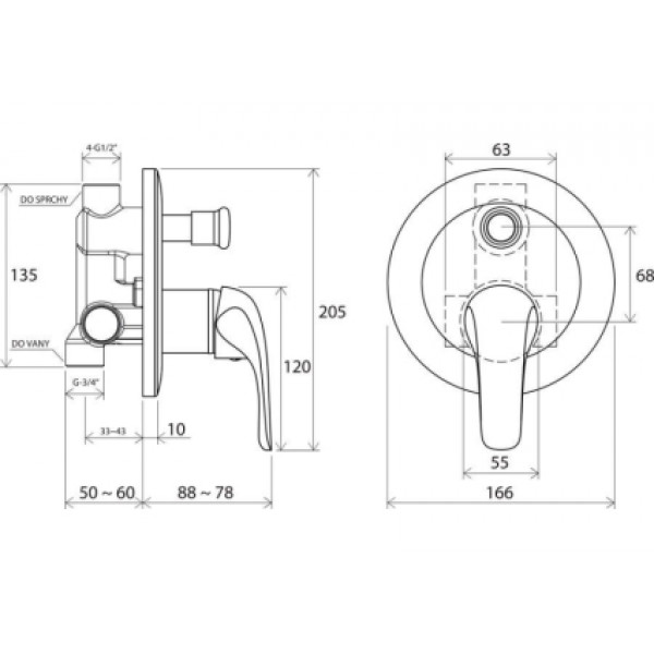 Ravak RS 061.00 (X070014)