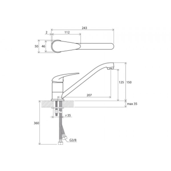 Ravak SN 016.00 (X070038)