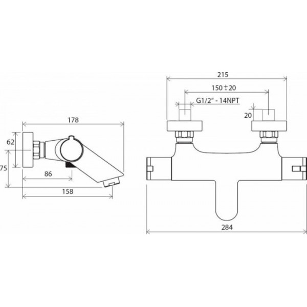 Ravak TE 062.00 (X070048)