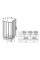 Душова кабіна Ravak ASRV3-75 Білий TRANSPARENT (15V30102Z1)