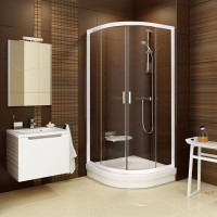 Душевая кабина Ravak BLCP4- 90 Белый TRANSPARENT (3B270100Z1)