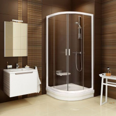 Душевая кабина Ravak BLCP4- 90 Белый TRANSPARENT (3B270100Z1)