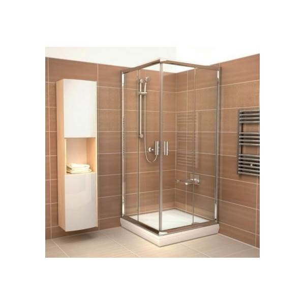 Душова кабіна Ravak BLRV2-80 Полірований алюміній TRANSPARENT (1LV40C00Z1)