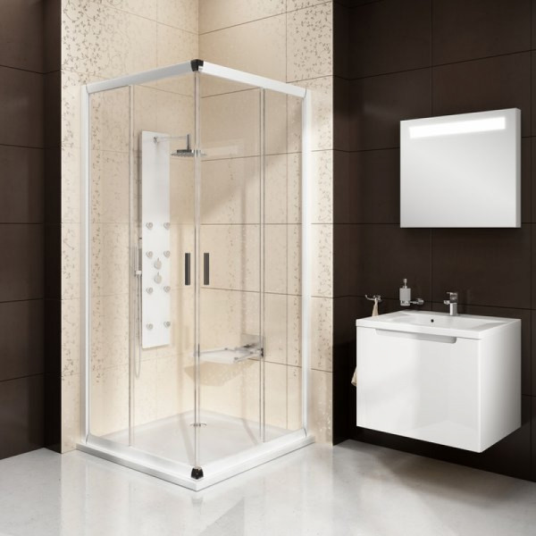 Душова кабіна Ravak BLRV2K-110 Білий TRANSPARENT (1XVD0100Z1)