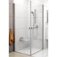 Душові двері Ravak CRV1-80 Білий TRANSPARENT (1QV40101Z1)