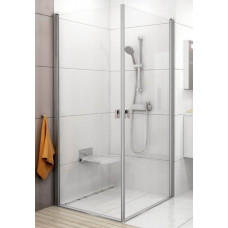 Душові двері Ravak CRV1-80 Білий TRANSPARENT (1QV40101Z1)