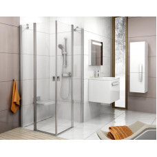 Душові двері Ravak CRV2-80 Білий TRANSPARENT (1QV40100Z1)