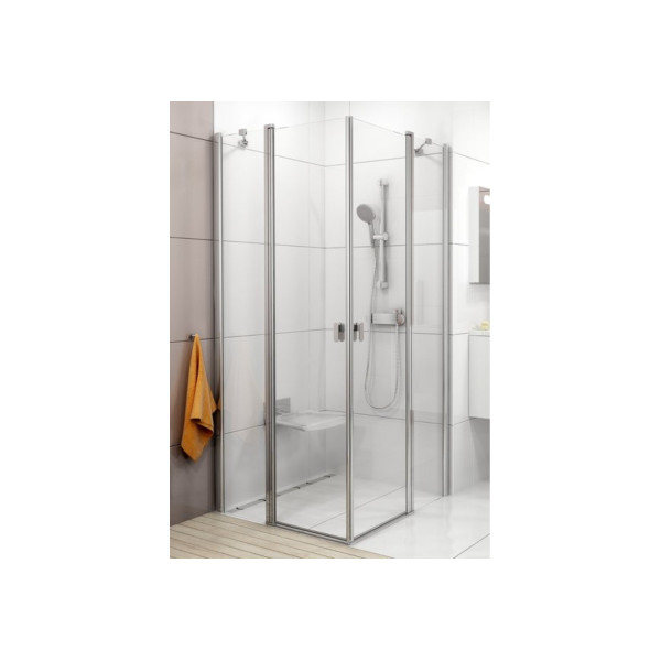 Душові двері Ravak CRV2-80 Білий TRANSPARENT (1QV40100Z1)