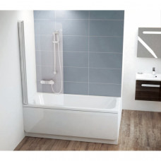 Шторка для ванни Ravak CVS1 -80 L Полір. алюм TRANSPARENT (7QL40C00Z1)
