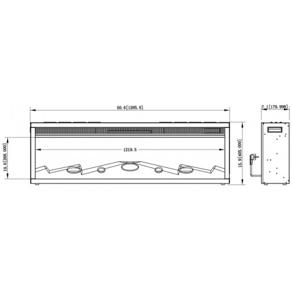 Електрокамін Aflamo LED 130 Classic