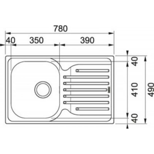 Кухонна мийка Franke Polar PXL 611-78 (101.0444.131)