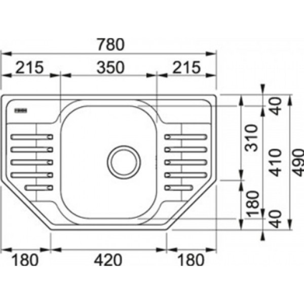 Кухонна мийка Franke Polar PXL 612-E (101.0330.658)