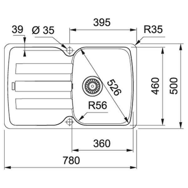 Кухонна мийка Franke Antea AZG 611-78 (114.0499.171)