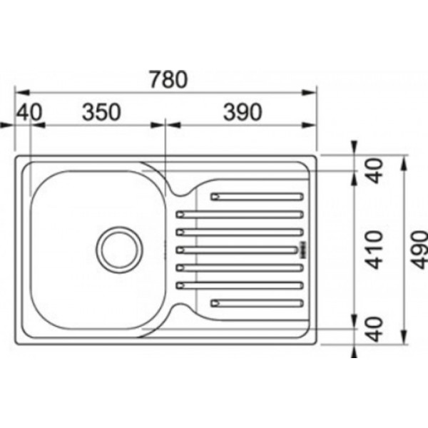 Кухонна мийка Franke POLAR PXL 611-78 (101.0330.657)